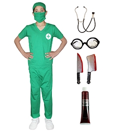 Wickedfun Children Halloween Bloody Surgeon 5 Pcs Set