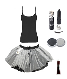 Wickedfun Zombie Tutu 5 Pcs Set