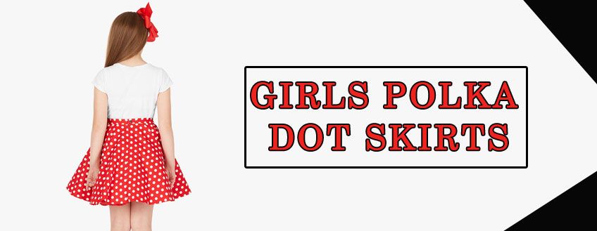 Girls Polka Dot Skirts