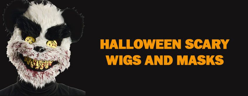 Halloween Scary Wigs and Masks