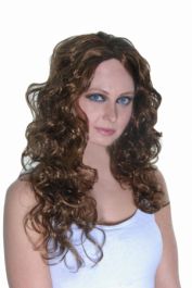 Wickedfun Hollywood Starlet Wig Brown