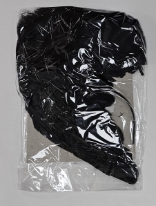 Wickedfun Black Feather Wings with Halo