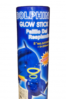 Wickedfun 100 Pcs Glow Sticks 8'' (5*200 mm)