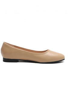 Women’s Beige Ballet Flats