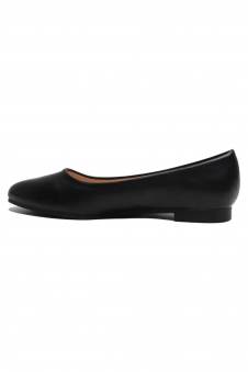 Women’s Black Matte Ballet Flats